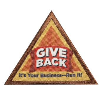 Brownie - Give Back Badge