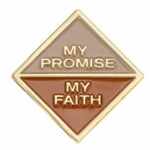 My Promise, My Faith Pin (Brownie-Year 1)