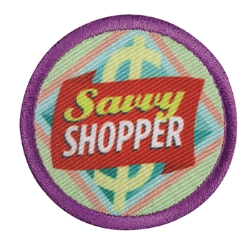 Junior - Savvy Shopper Badge