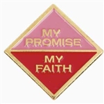 My Promise, My Faith Pin (Cadette-Year 1)