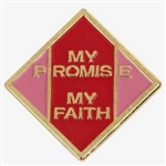 My Promise, My Faith Pin (Cadette-Year 3)