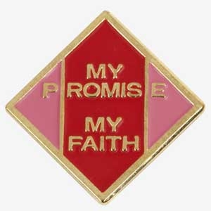 My Promise, My Faith Pin (Cadette-Year 3)