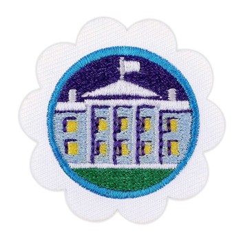 Daisy - Democracy for Daisies Badge