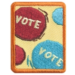 Senior - Behind the Ballot  Badge