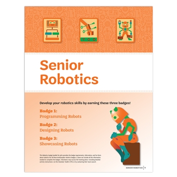 Senior Robotics Badges Requirements