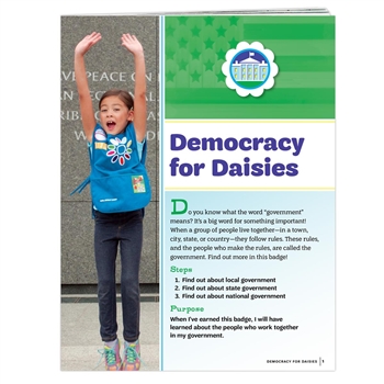 Democracy for Daisies Badge Requirements