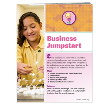 Junior Business Jumpstart Badge Requirements