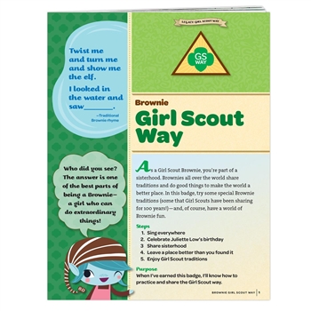 Brownie Girl Scout Way Badge Requirements