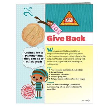 Brownie Give Back Badge Requirements