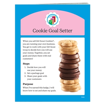 Daisy Cookie Goal Setter Badge Requirements