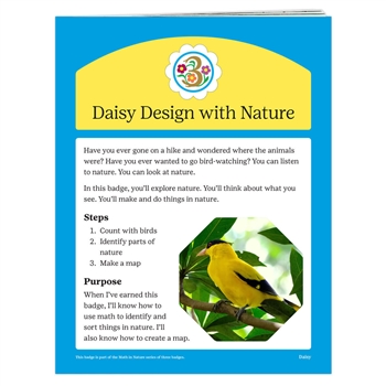 Daisy Design with Nature Badge Requirements
