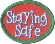 Staying Safe Sew-On Fun Patch