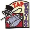 Tap Dance Sew-On Fun Patch