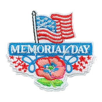 Memorial Day Fun Patch (Flag)