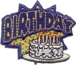 Birthday Sew-On Fun Patch