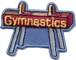 Gymnastics Sew-On Fun Patch