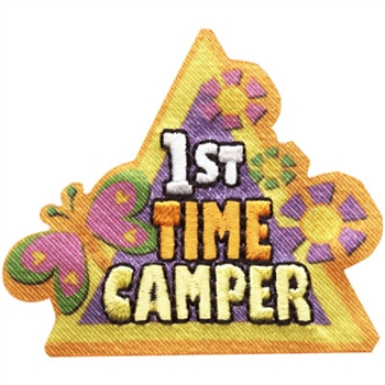 1st Time Camper-Fun Patch