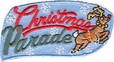 Christmas Parade Reindeer Fun Patch