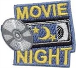 Movie Night Sew-On Fun Patch