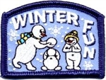 Winter Fun Snowman Fun Patch