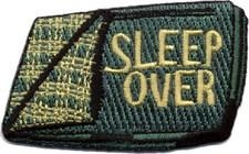 Sleepover (sleeping bag)  Sew-on Fun Patch