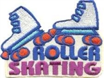 Roller Skating Sew-On Fun Patch