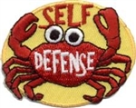 Self Defense Crab Fun Patch