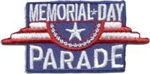 Memorial Day Parade Sew-On Fun Patch
