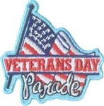 Veterans Day Parade Sew-On Fun Patch