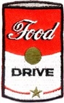 Food Drive Soup Can  Fun Patch