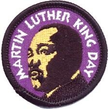 Martin Luther King Day Sew-On Fun Patch
