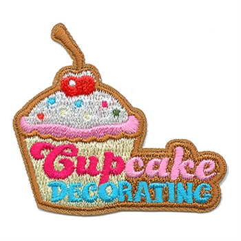 Cupcake Decorating Fun Patch