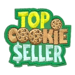 Top Cookie Seller (green) Fun Patch
