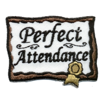 Perfect Attendance Fun Patch
