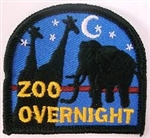 Zoo Overnight Sew-On Fun Patch