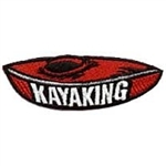 Kayaking Sew-On Fun Patch