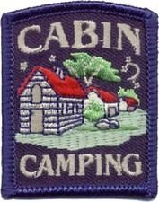 Cabin Camping Fun Patch