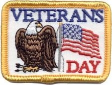 Veterans Day Sew-On Fun Patch