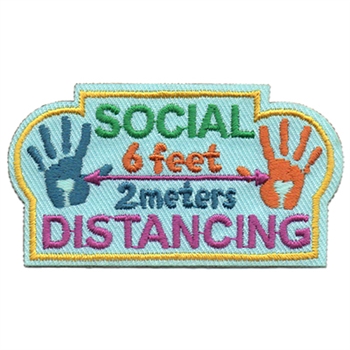 Social Distancing Fun Patch