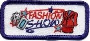 Fashion Show Sew-On Fun Patch