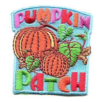 Pumpkin Patch-Blue background