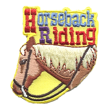 Horseback Riding Fun Patch