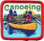Canoeing (Red) Fun Patch