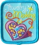 Jewelry Making Sew-On Fun Patch (Heart Charm)
