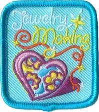 Jewelry Making Sew-On Fun Patch (Heart Charm)