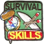 Survival Skills Sew-On Fun Patch