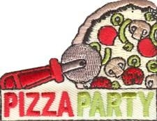 Pizza Party Sew-On Fun Patch