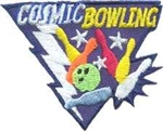 Cosmic Bowling Sew-on Fun Patch