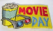 Movie Day Sew-On Fun Patch