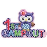 1st Campout Owl Fun Patch